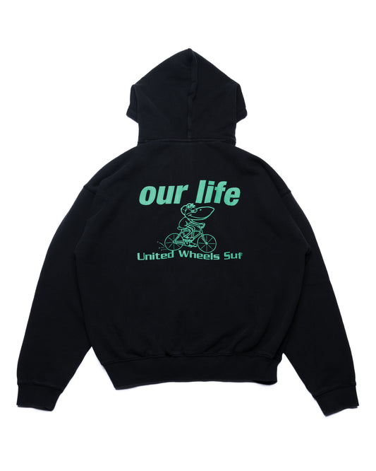OUR LIFE ZIP HOODIE