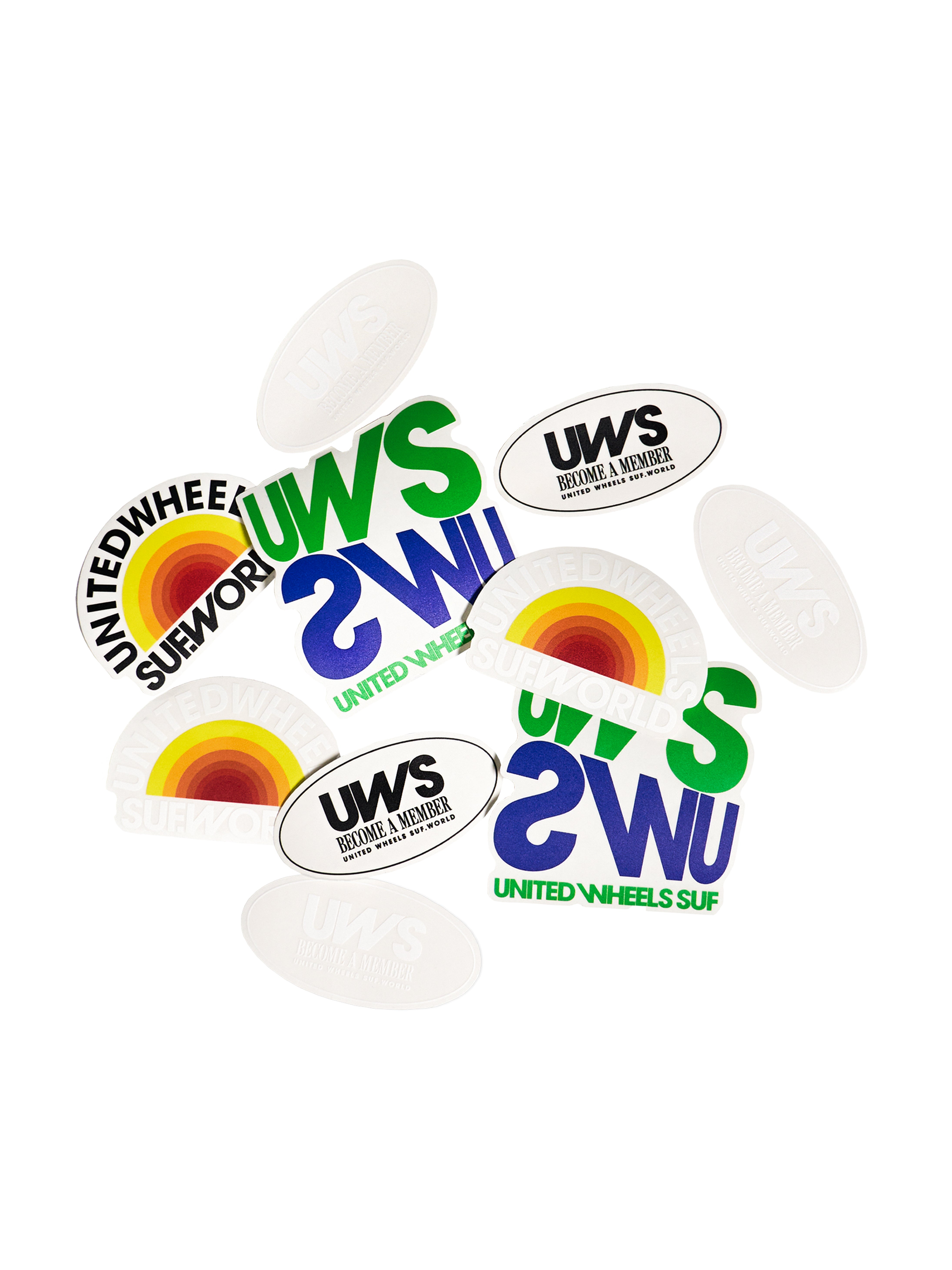 SUF STICKER PACK (5 pcs)