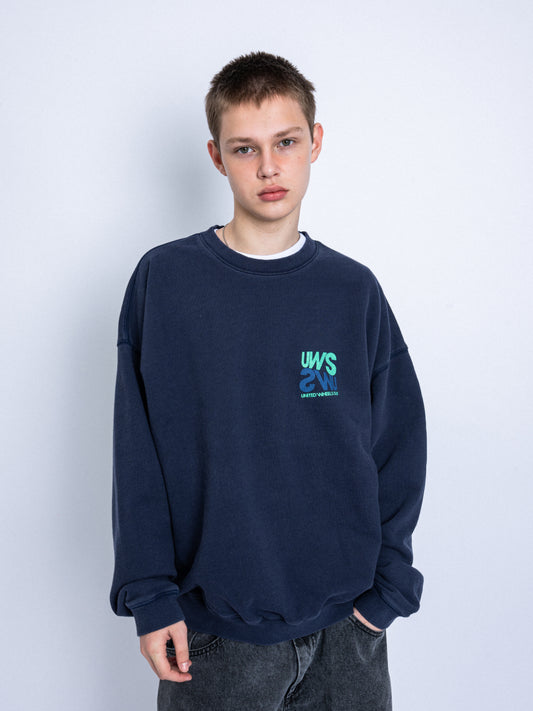 TWO-TONE LOGO SWEATSHIRT