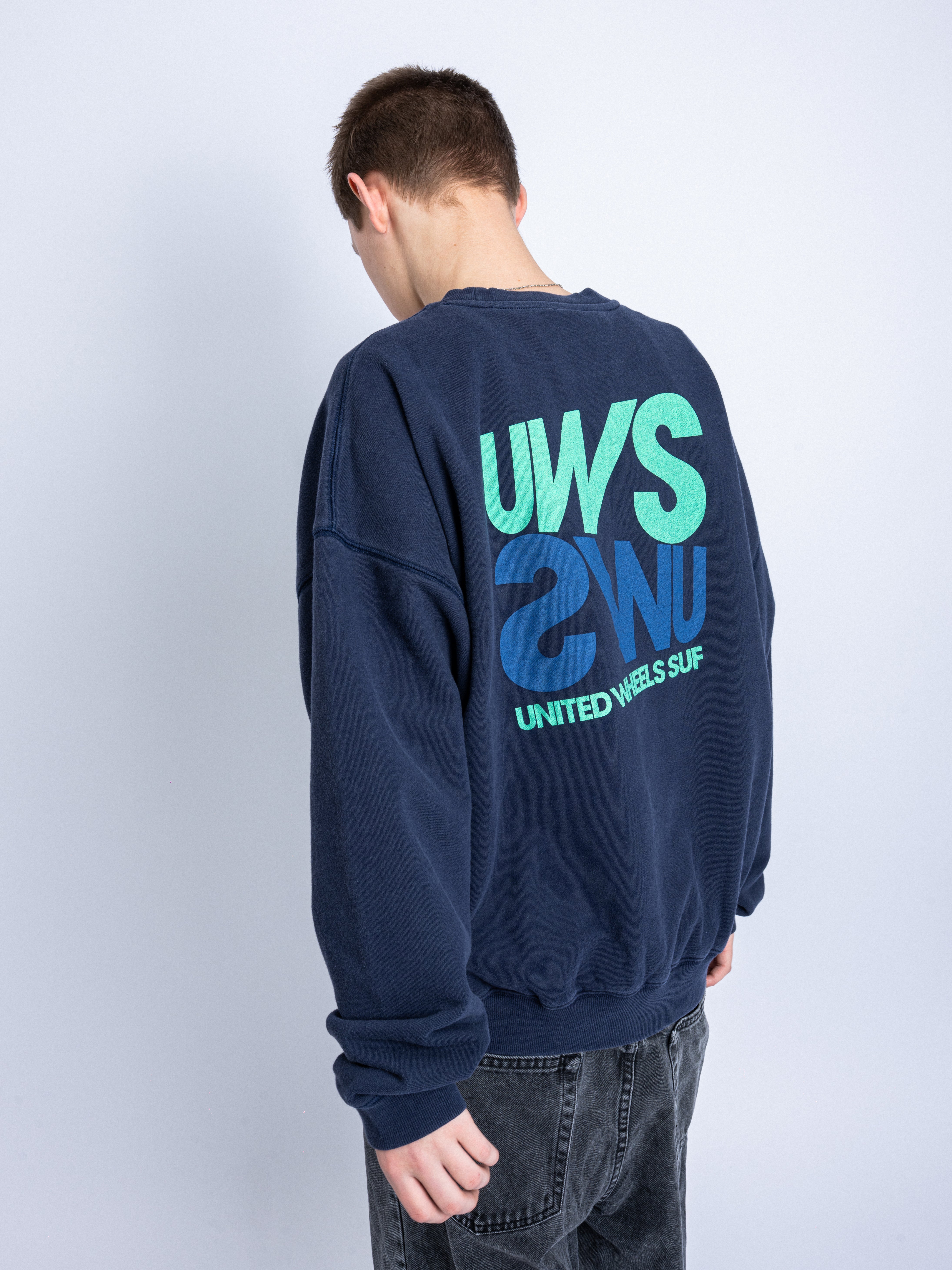 TWO-TONE LOGO SWEATSHIRT