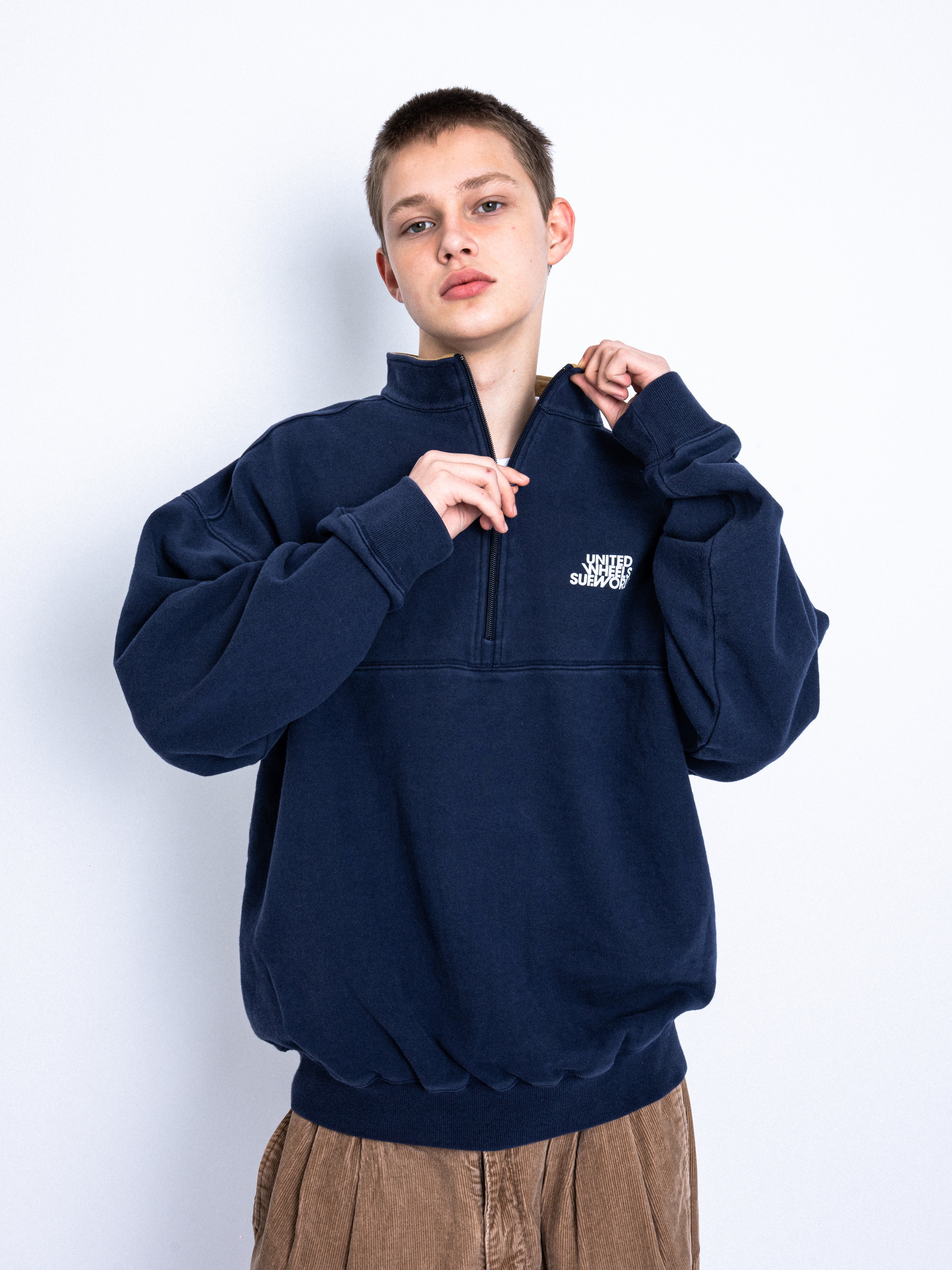UWS HALF-ZIP SWEATSHIRT