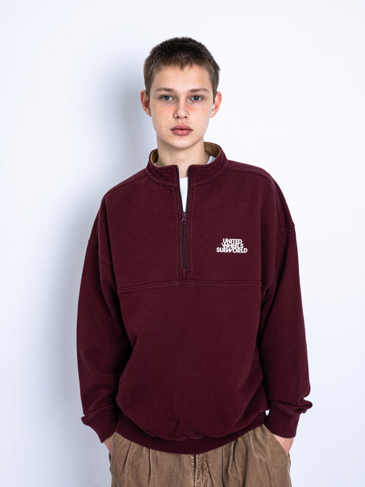 UWS HALF-ZIP SWEATSHIRT