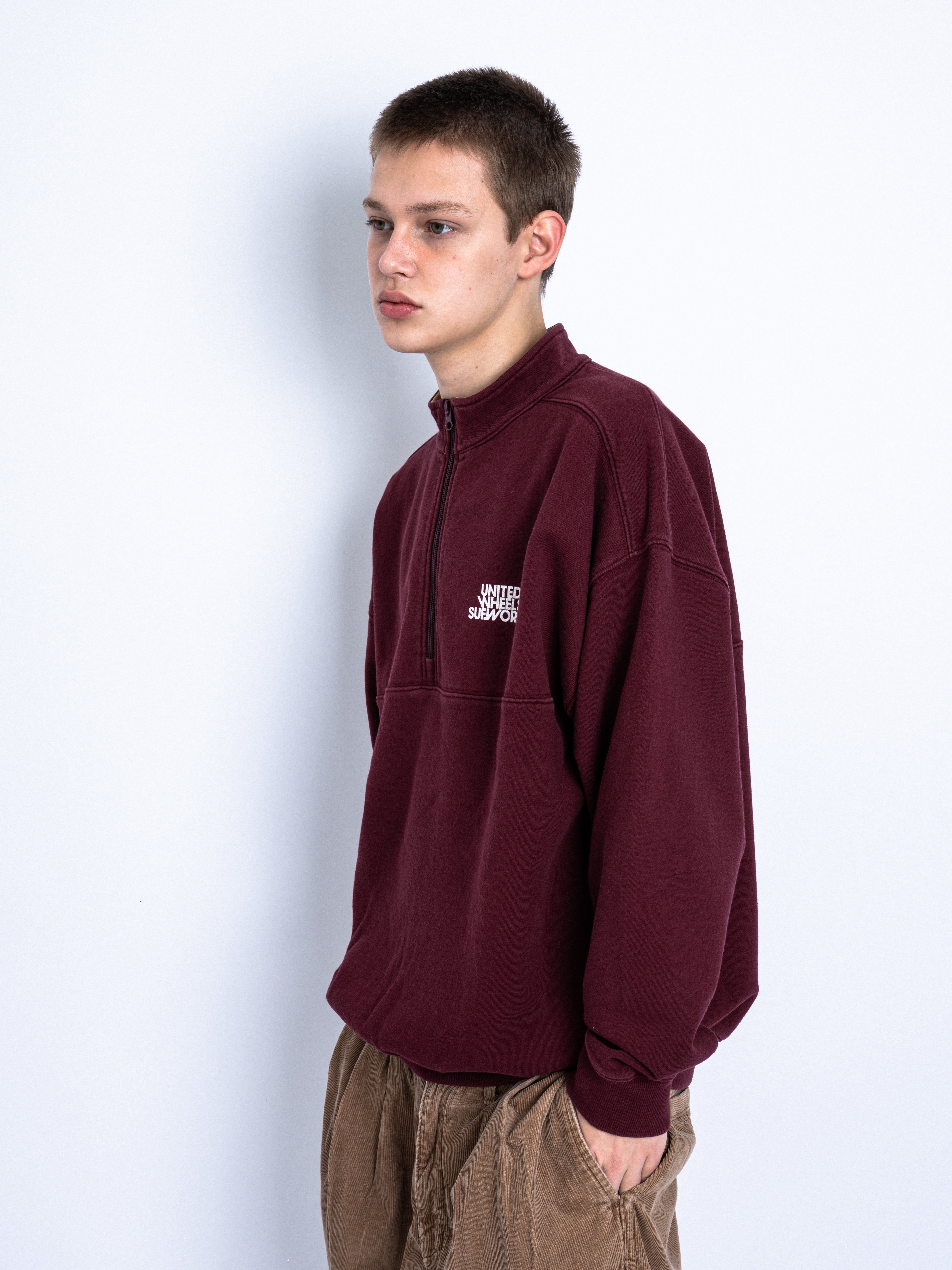 UWS HALF-ZIP SWEATSHIRT