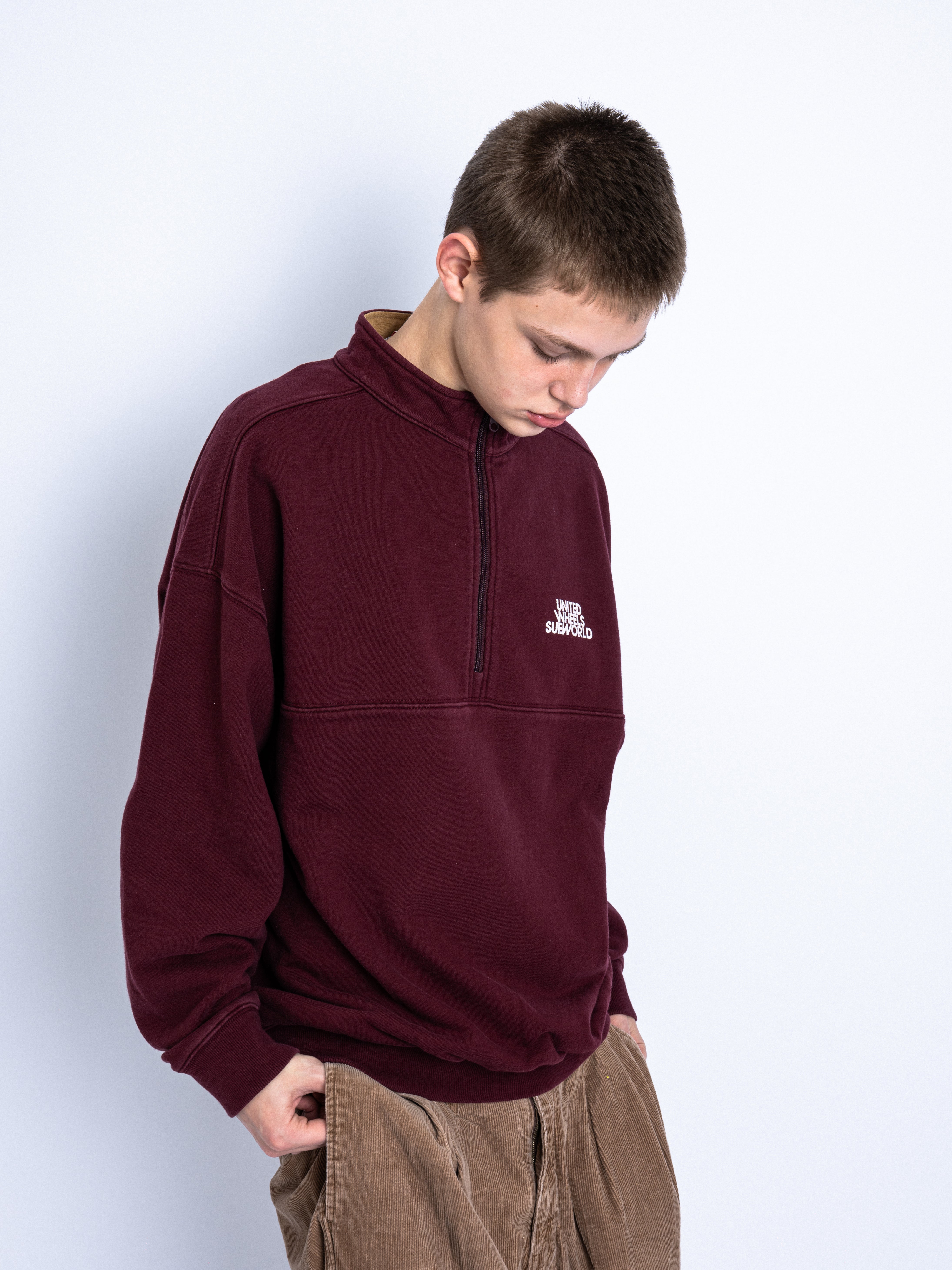 UWS HALF-ZIP SWEATSHIRT
