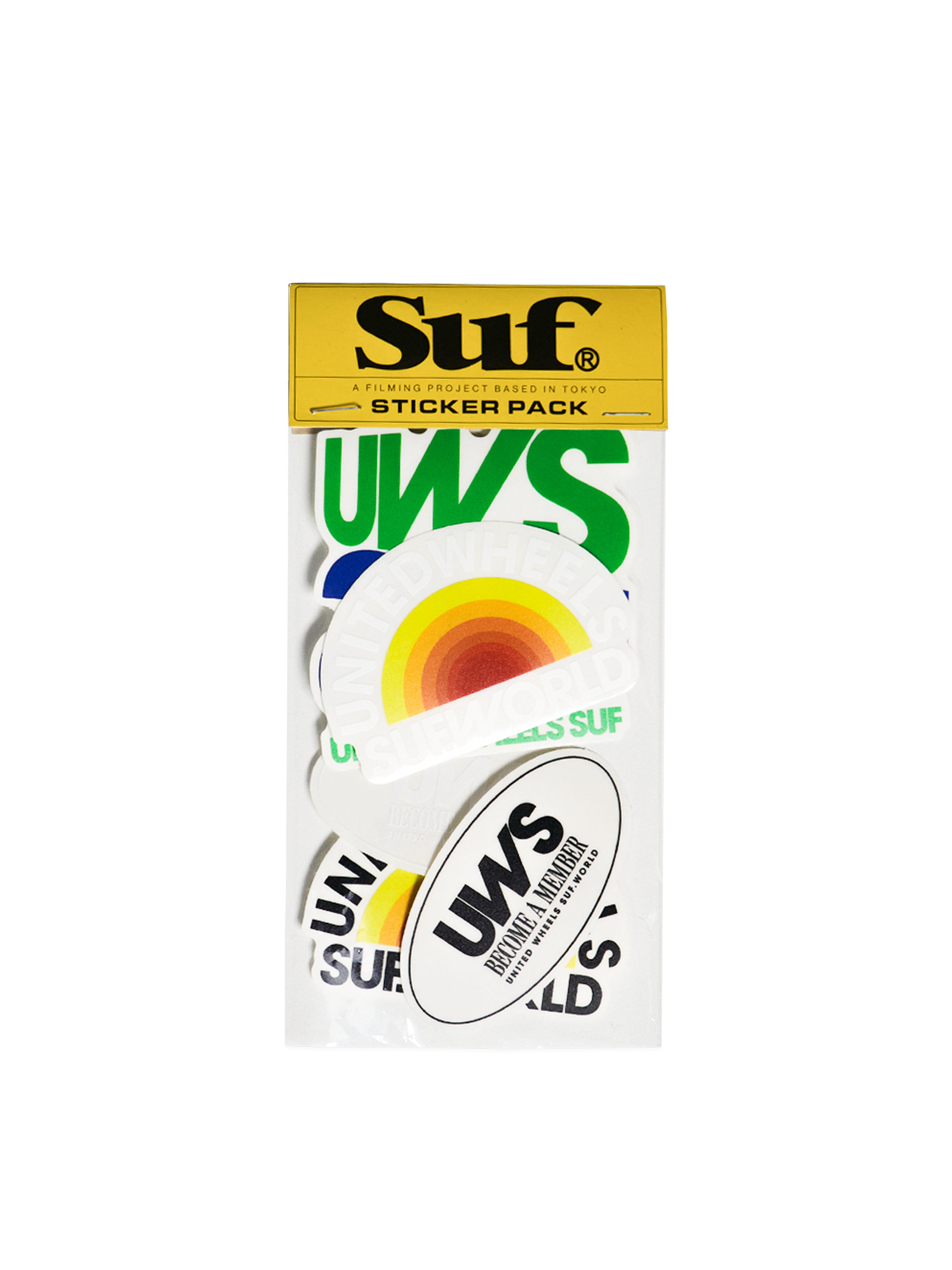 SUF STICKER PACK (5 pcs)