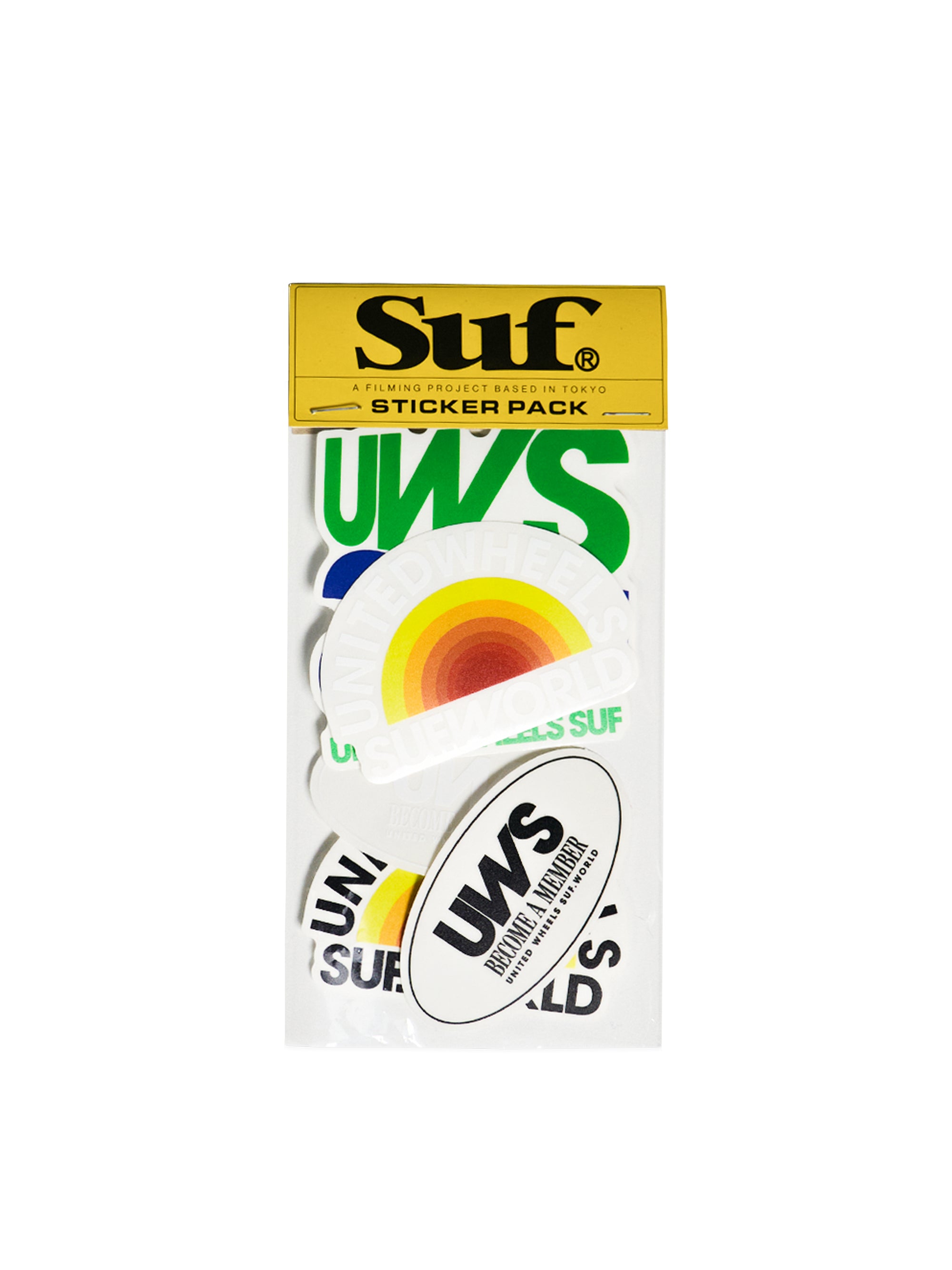 SUF STICKER PACK (5 pcs)